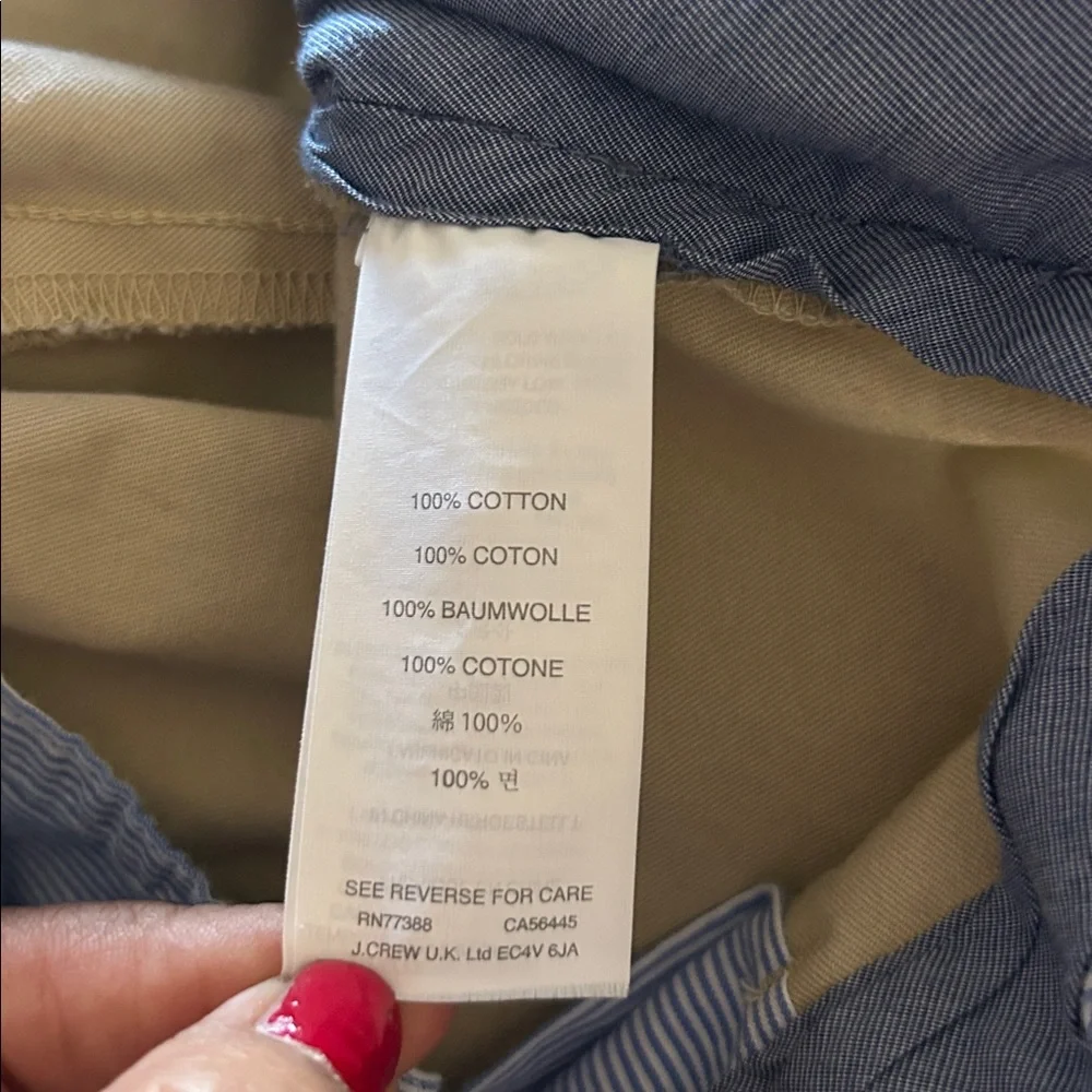 J. Crew Men's Khaki